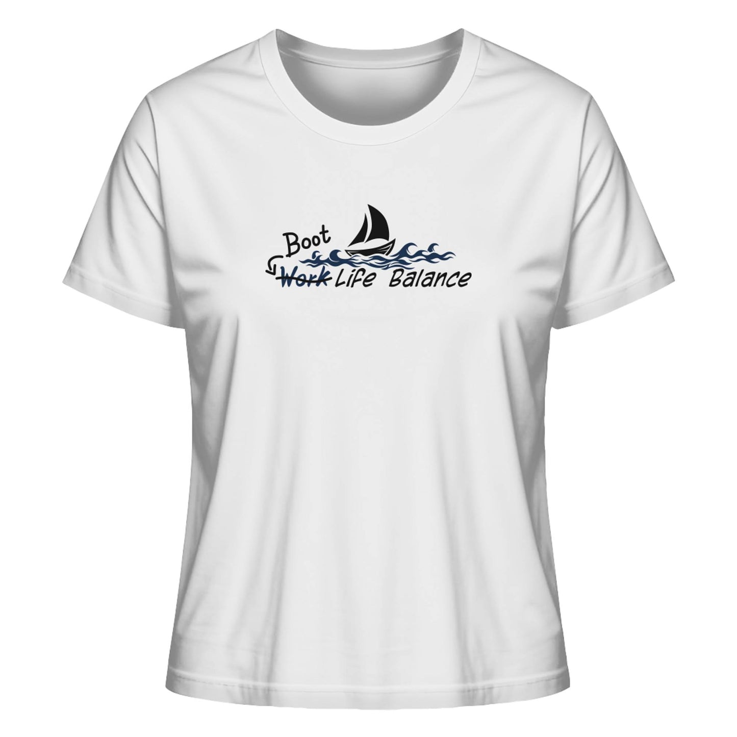 Boot Life Balance - Damen Organic Shirt