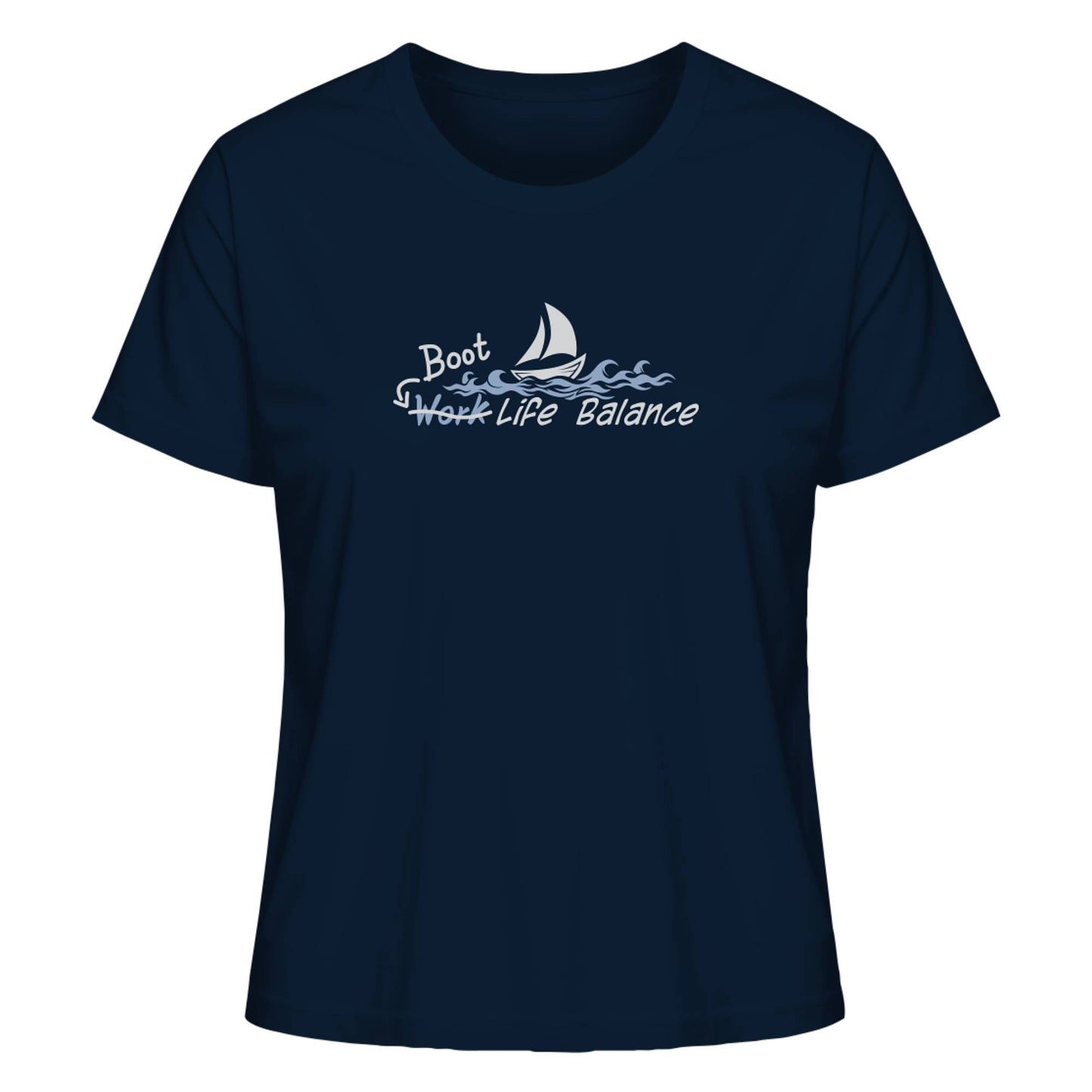 Boot Life Balance - Damen Organic Shirt