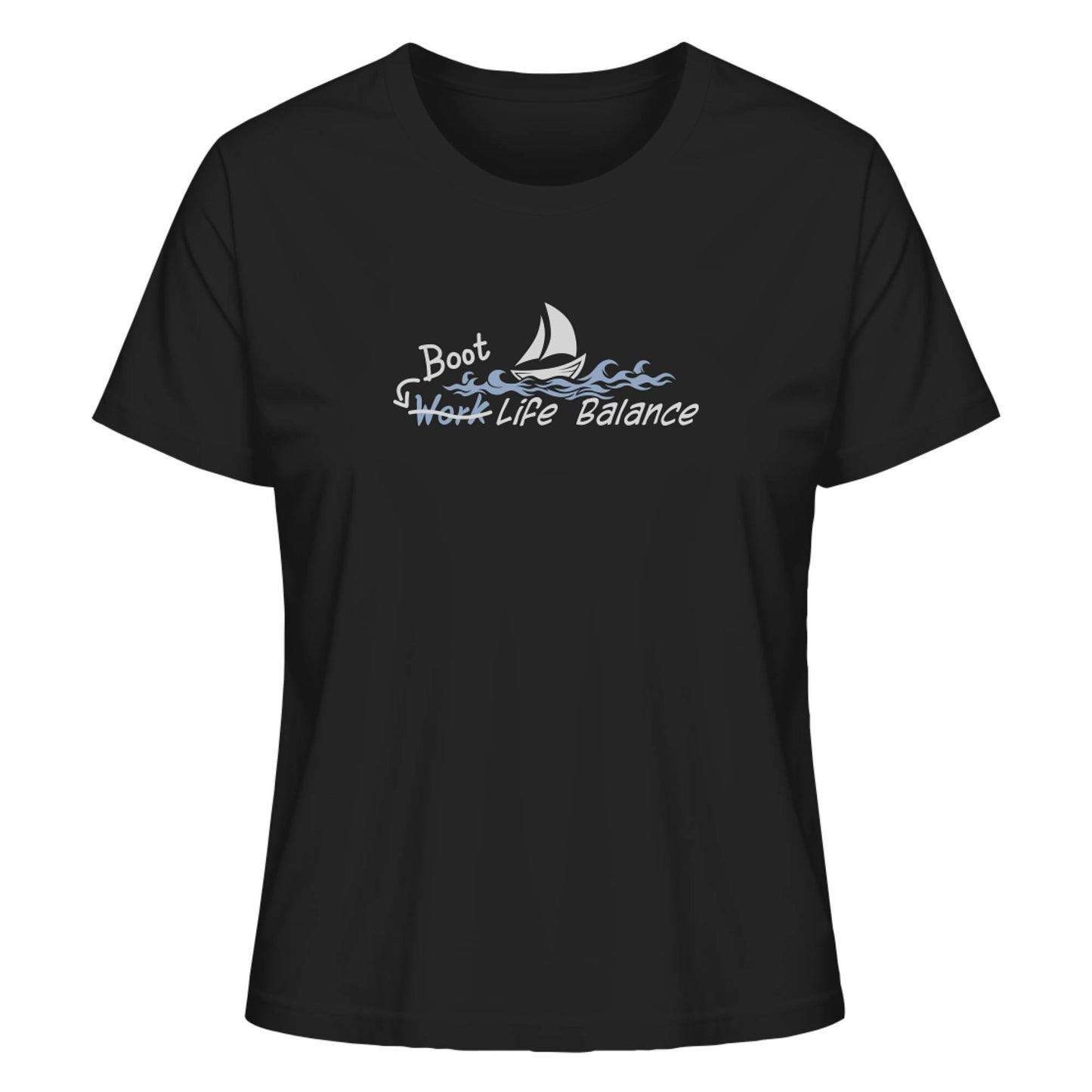 Boot Life Balance - Damen Organic Shirt