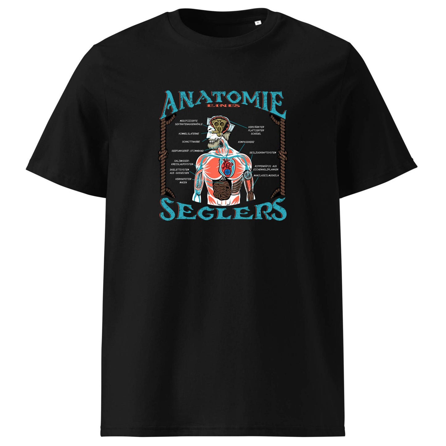 Anatomie eines Seglers - Organic Shirt