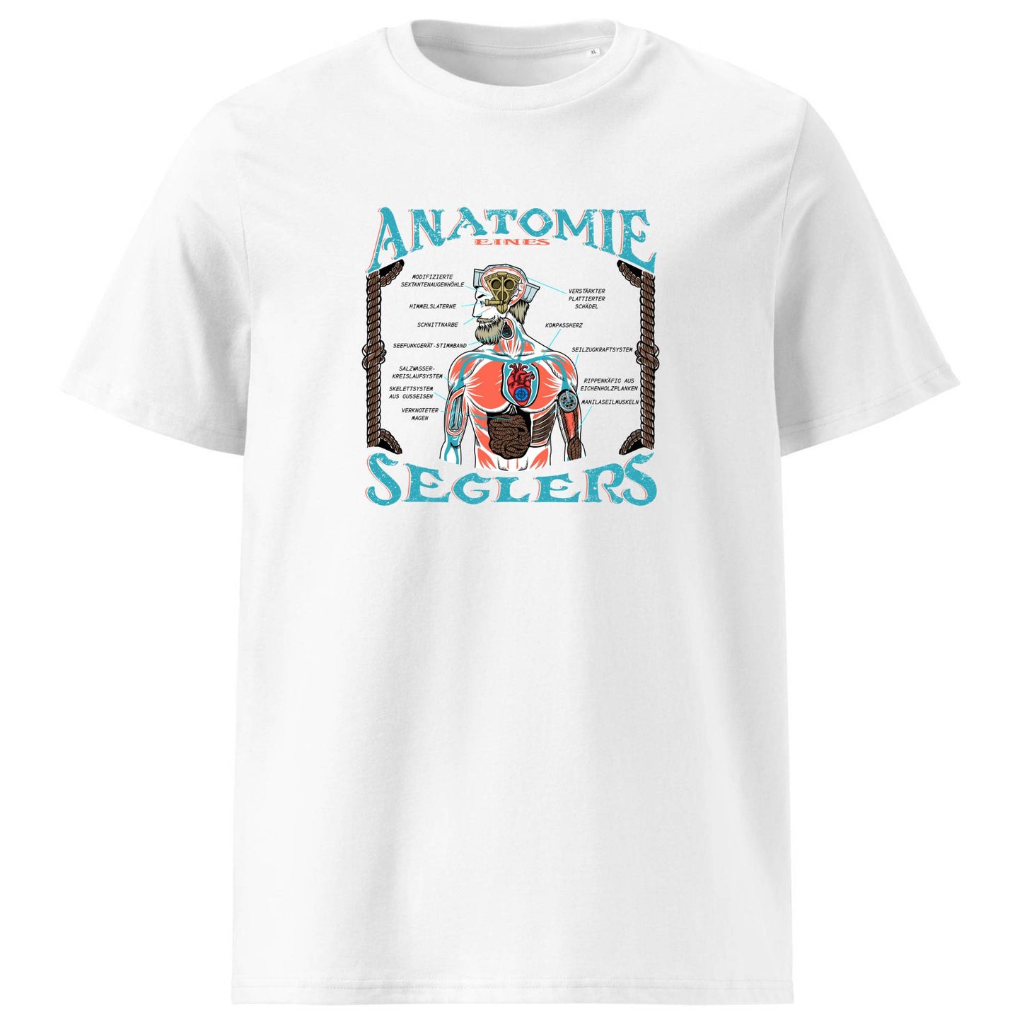 Anatomie eines Seglers - Organic Shirt