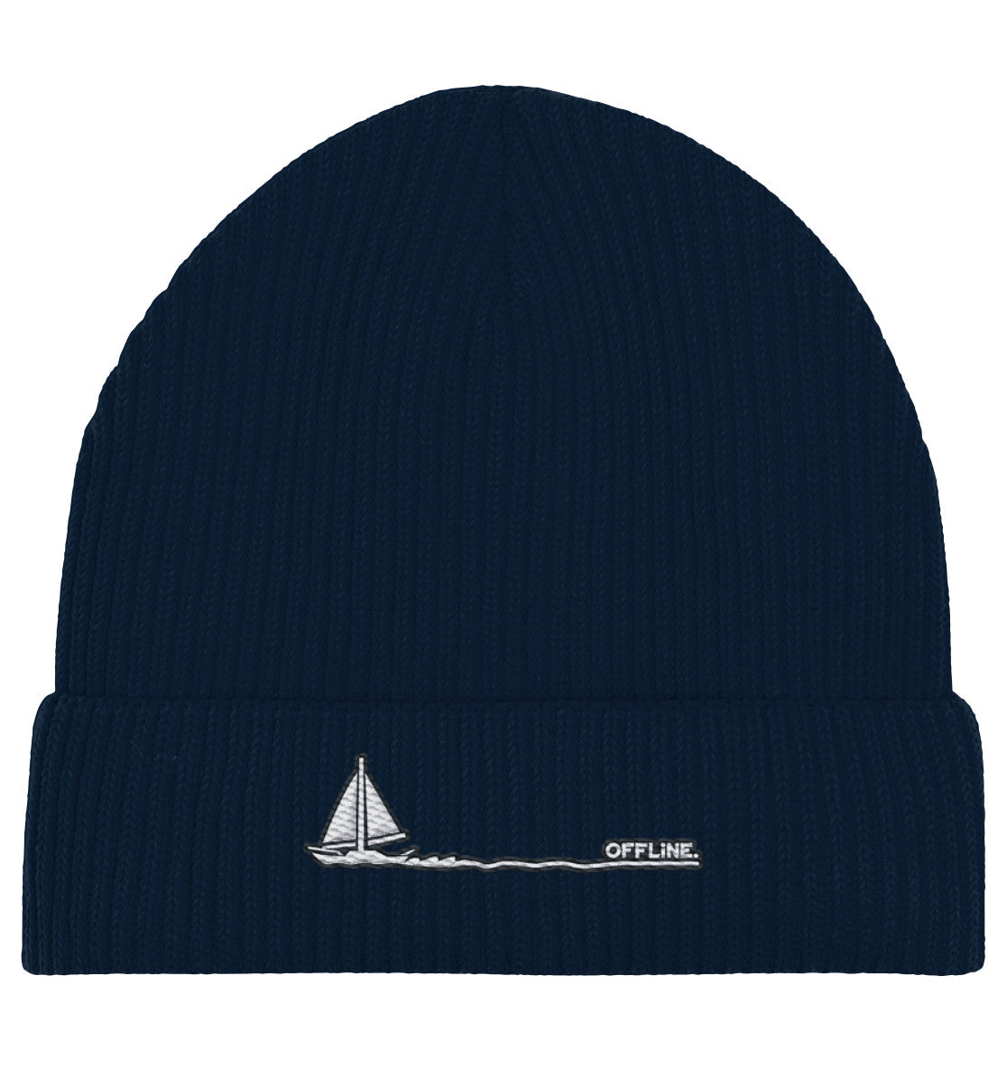 Offline Beanie - Organic Fisherman Beanie