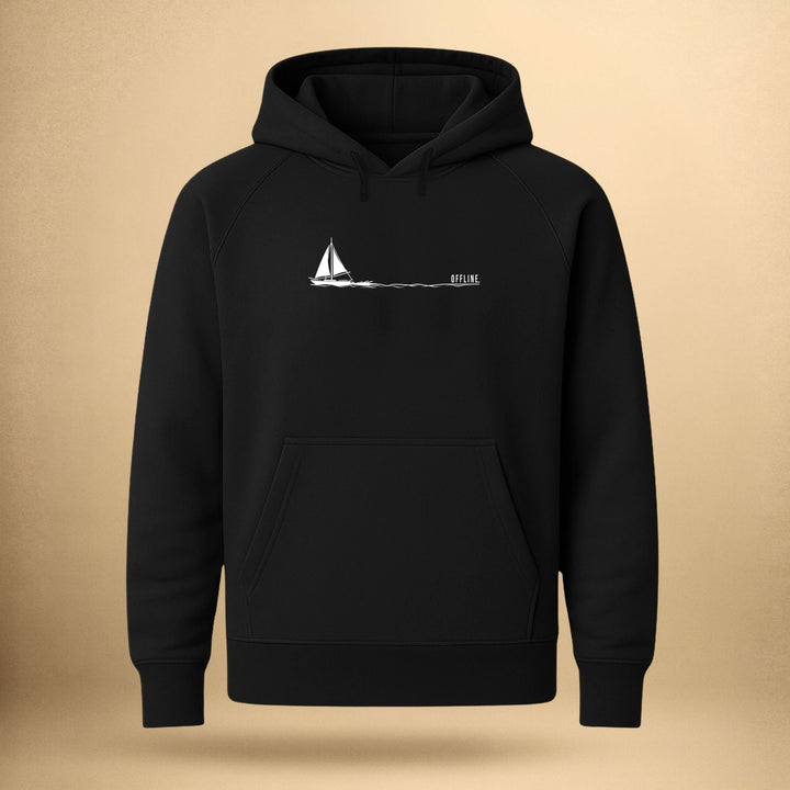 Offline – Organic Raglan Hoodie