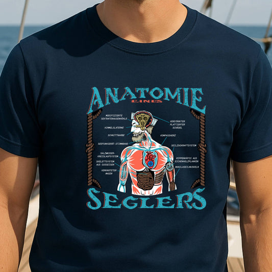 Anatomie eines Seglers - Organic Shirt