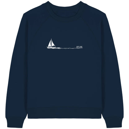 Offline - Damen Organic Raglan Sweatshirt
