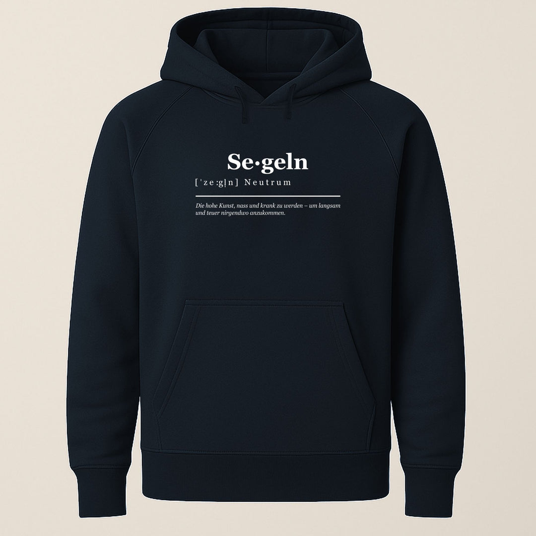 Segeln Definition V1 - Bio Raglan Hoodie