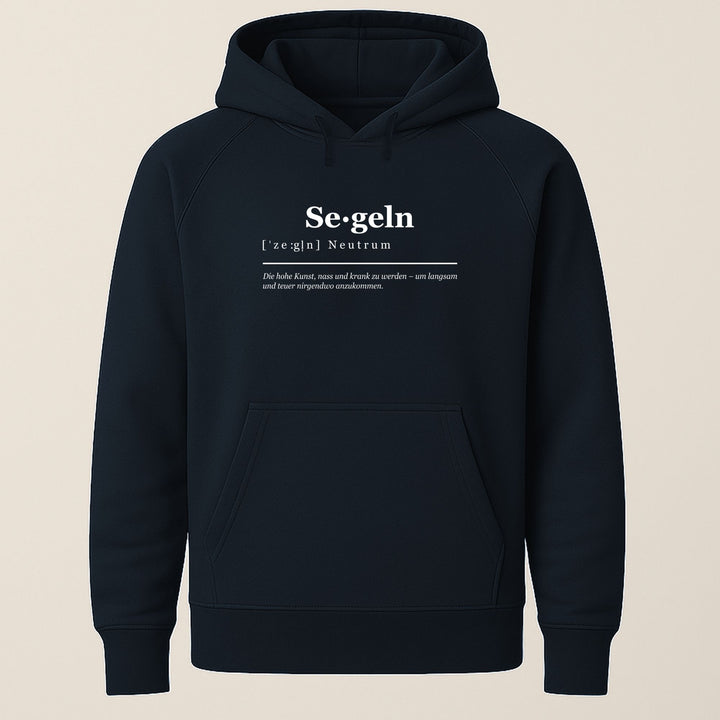 Segeln Definition V1 - Bio Raglan Hoodie