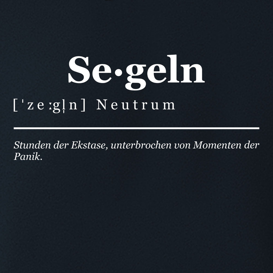 Segeln Definition V2 - Bio Raglan Hoodie