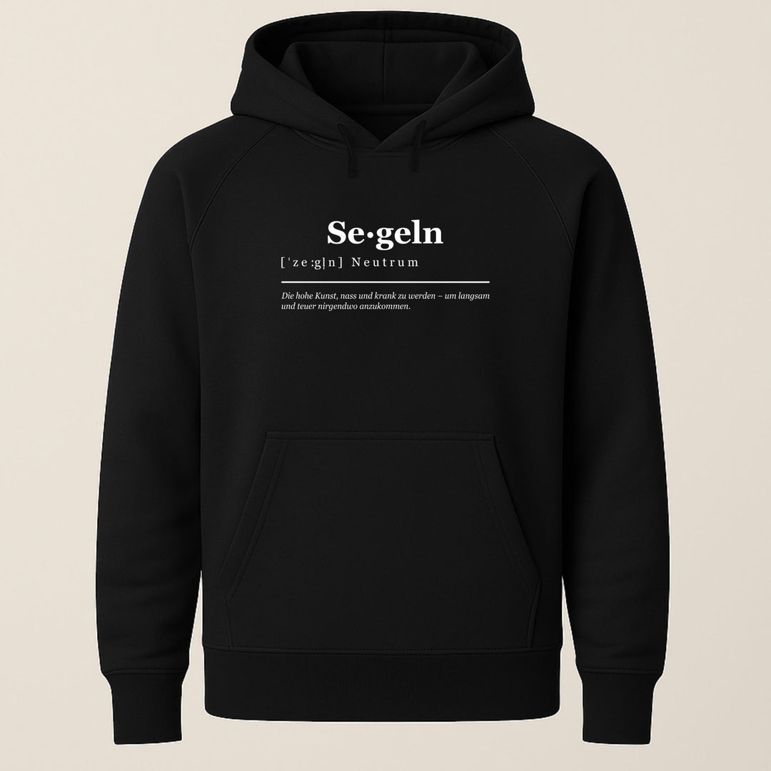 Segeln Definition V1 - Bio Raglan Hoodie
