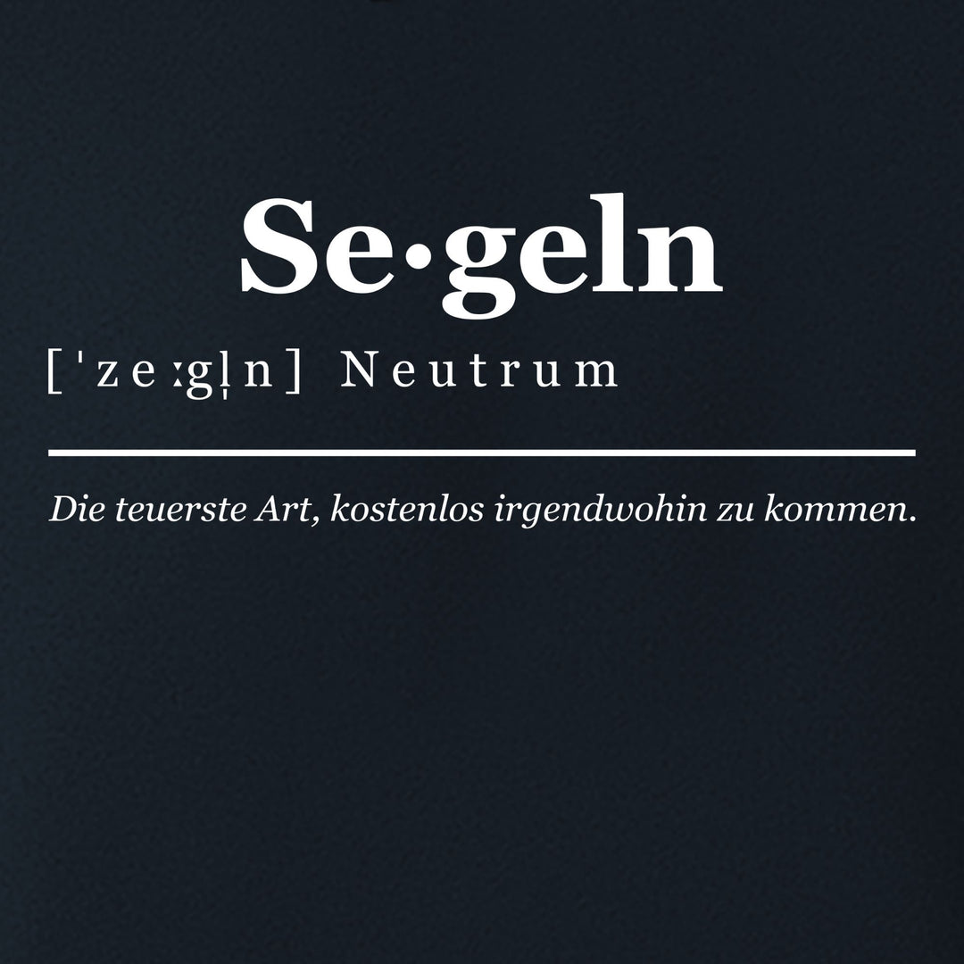 Segeln Definition V3 - Bio Raglan Hoodie