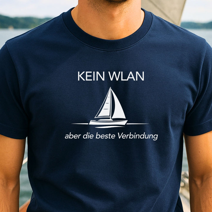 Kein WLAN aber die beste Verbindung - Unisex Premium Bio Shirt