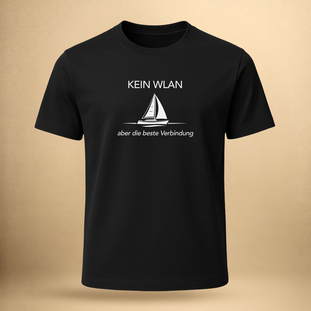 Kein WLAN aber die beste Verbindung - Unisex Premium Bio Shirt