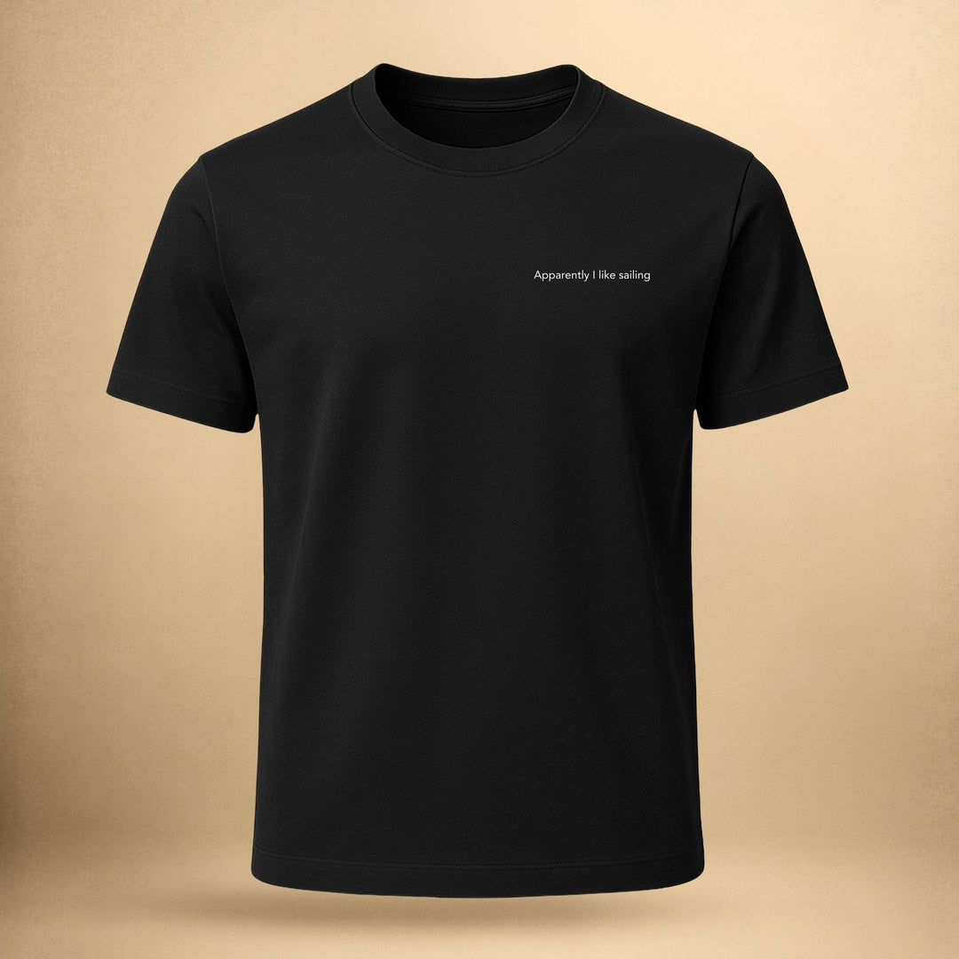 Apparently I like sailing - Unisex Premium Bio Shirt