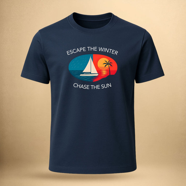 Escape the Winter - Chase the sun - Unisex Premium Bio Shirt