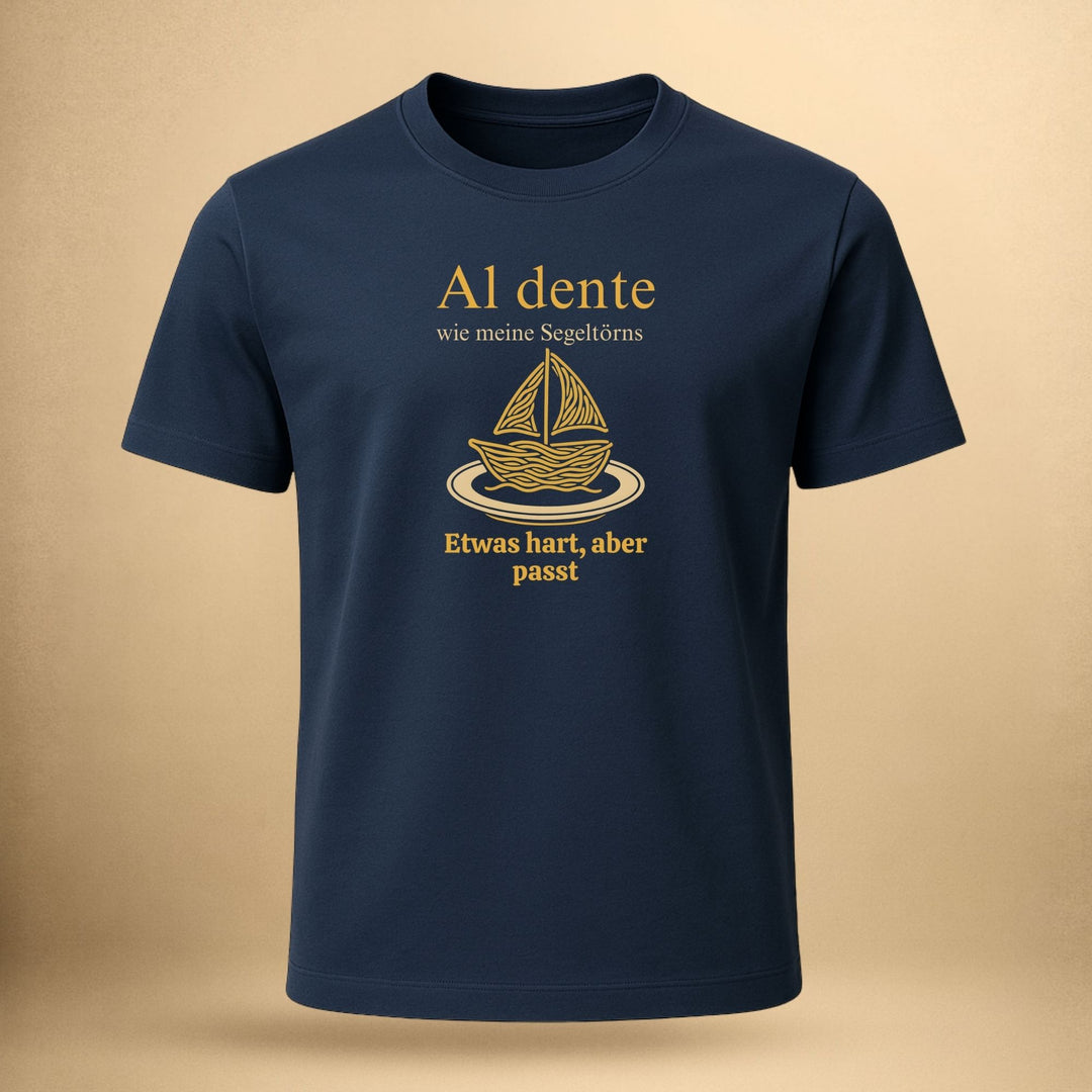 Al dente wie meine Segeltörns -Unisex Premium Bio Shirt