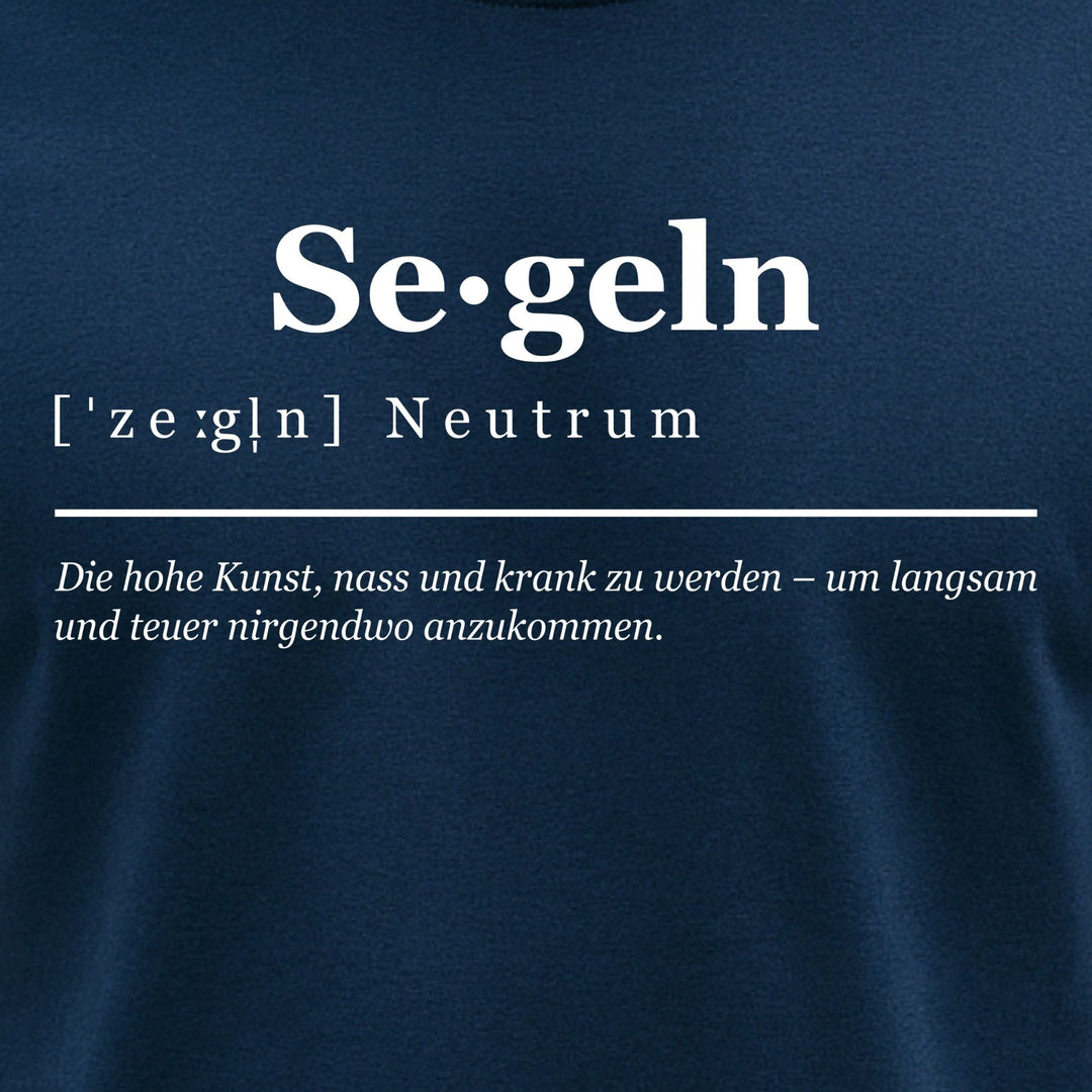 Segeln Definition V1 - Bio Tshirt