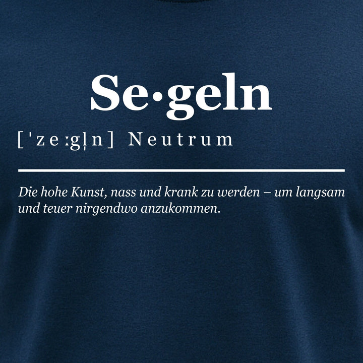 Segeln Definition V1 - Bio Tshirt