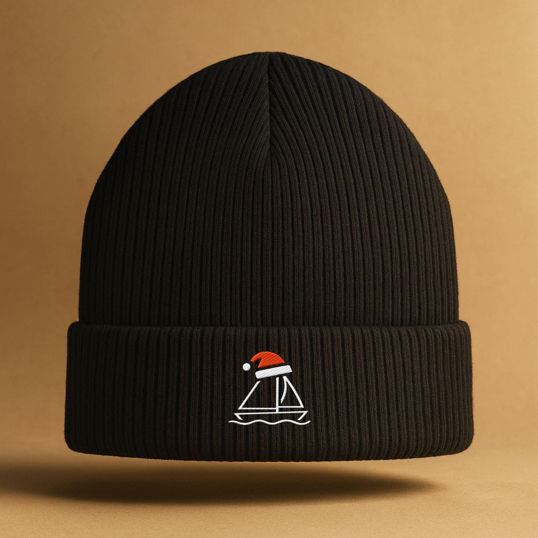 Santa Sailboat - Bio Fisherman Beanie