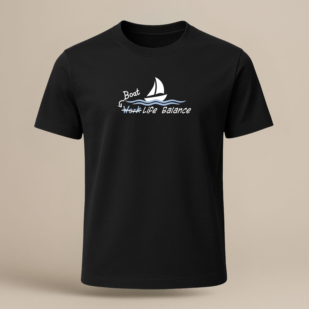 Boot Leben Balance - Bio Shirt