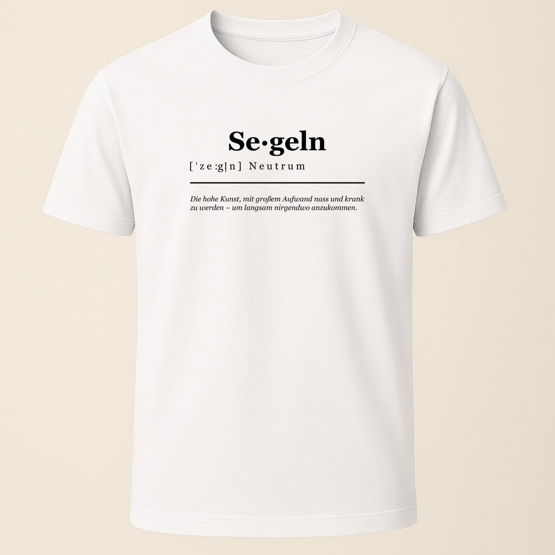 Segeln Definition V1 - Bio Tshirt