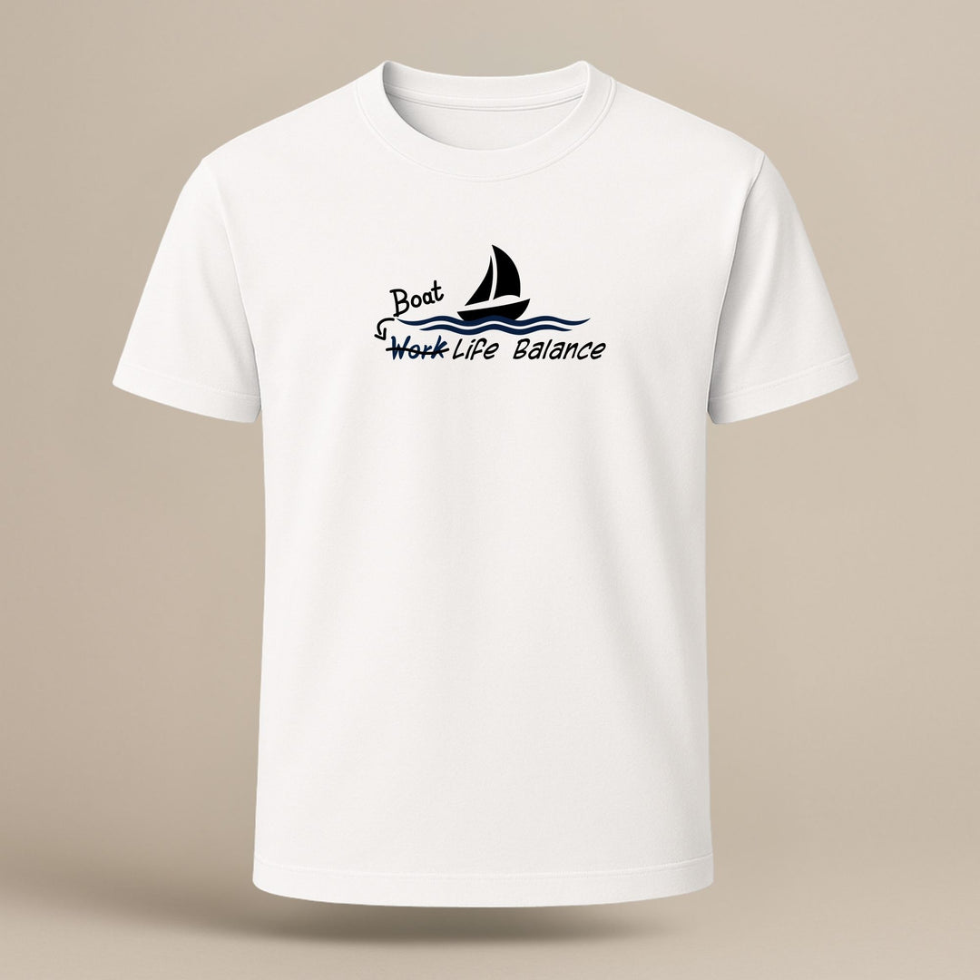 Boot Leben Balance - Bio Shirt