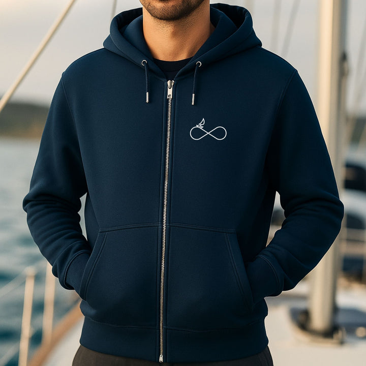 Endless Sailing - Unisex Bio Zip Hoodie