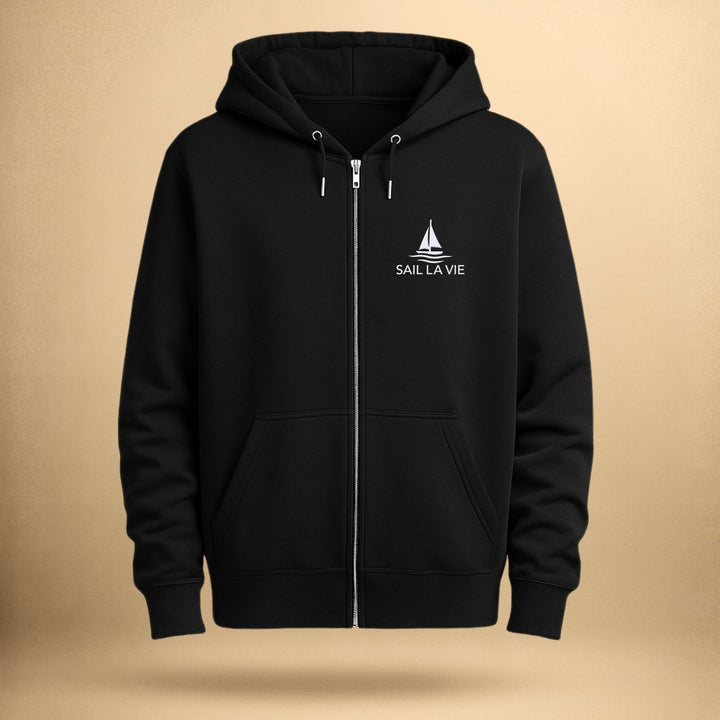 Sail La Vie – Unisex Bio Zip Hoodie
