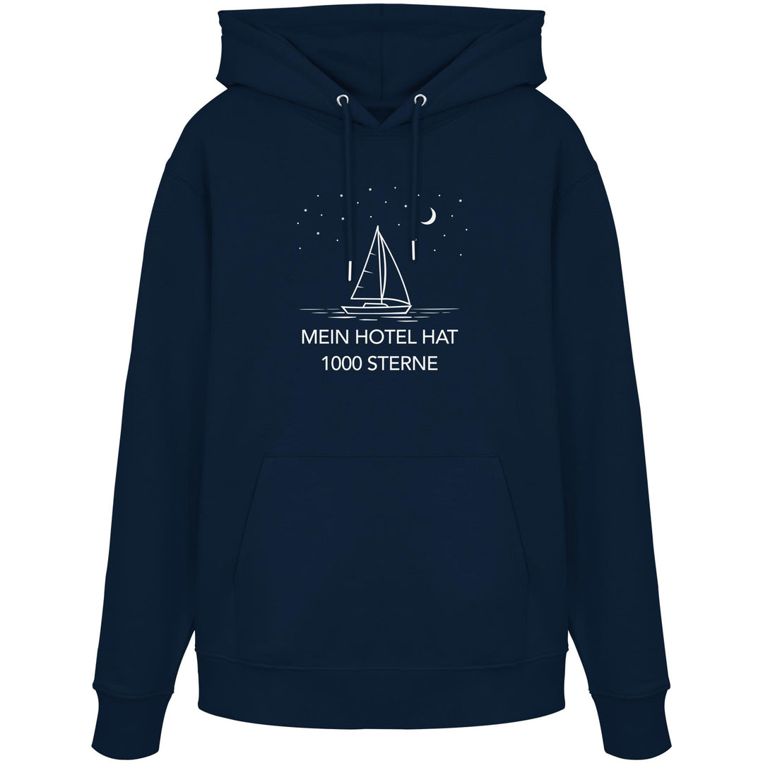 Mein Hotel hat 1000 Sterne - Organic Hoodie